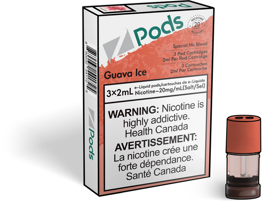 Zpods 2% Guava Ice (Provincial Tax)