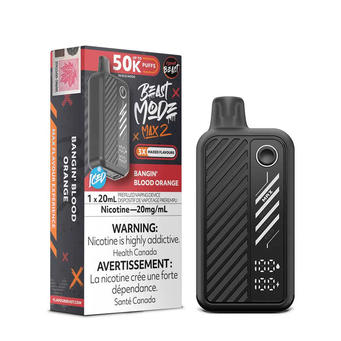 Flavour Beast Max 2 50k bangin blood orange*