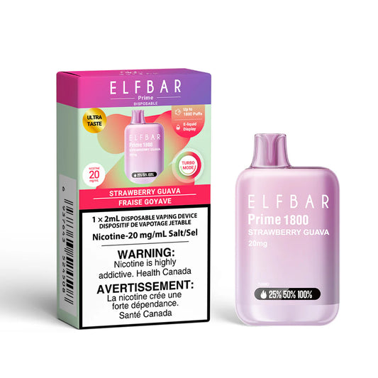 ELFBAR 1800 STRAWBERRY GUAVA *