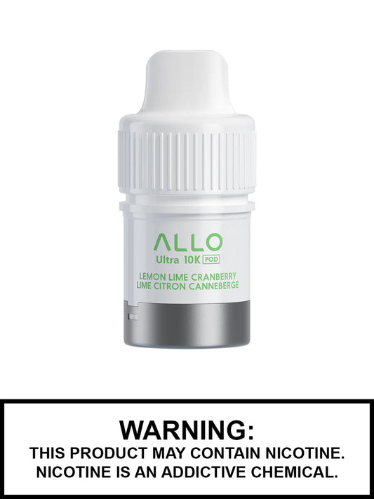 Allo 10k pod lemon lime cranberry (provincial)