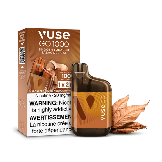 Vuse Go 1k smooth tobacco (provincial)