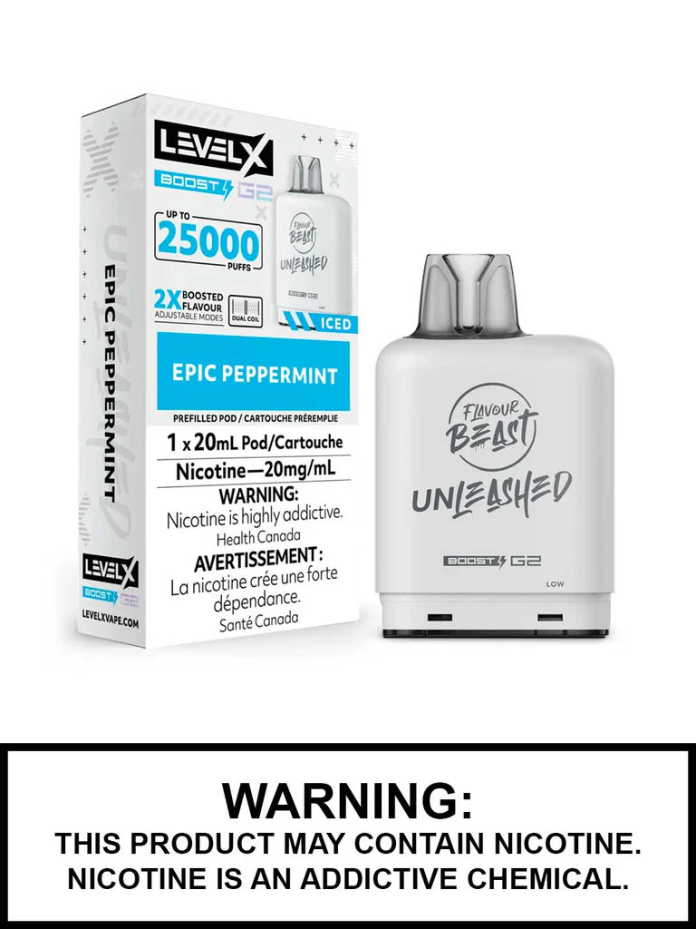 Level x boost 25000 epic peppermint (provincial tax)