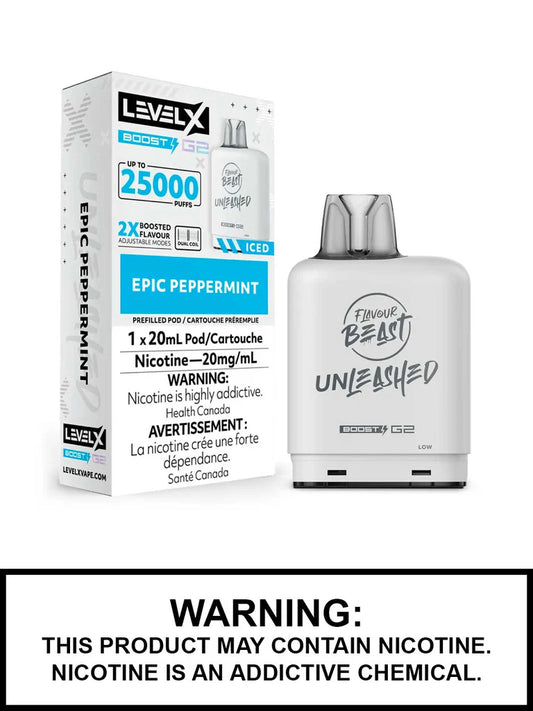 Level x boost 25000 epic peppermint (provincial tax)