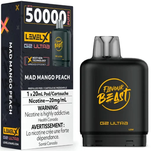Level x 50k mad mango peach *