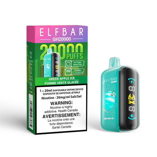 Elfbar GH 20000 Green apple ice *
