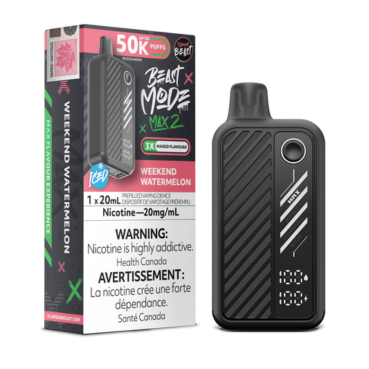 Flavour Beast Max 2 50k Weekend Watermelon (Provincial Tax)