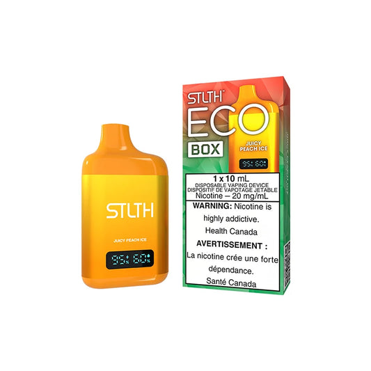 Stlth Eco box juicy peach ice (provincial)