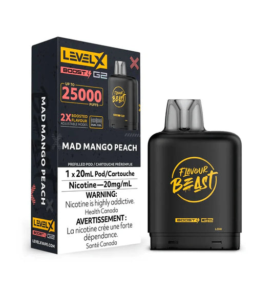 Level x 25000 mad mango peach *