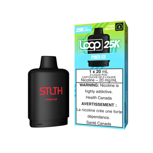 STLTH Loop pods 25k Punch ice (Provincial Tax)