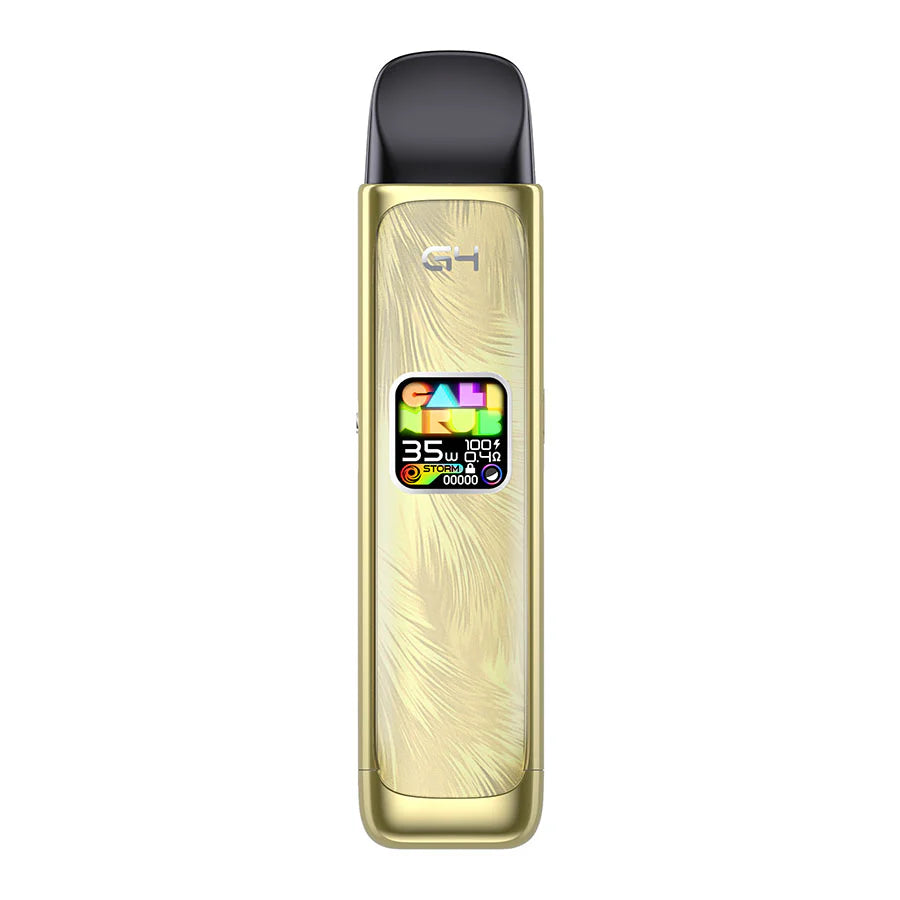 Caliburn G4 pod kit Sahara gold