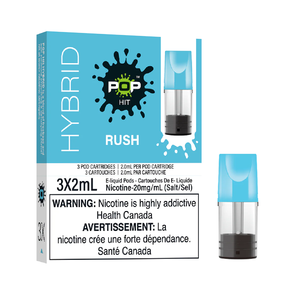 POP Hit Pods Rush (Bull Blast) 20mg (provincial)