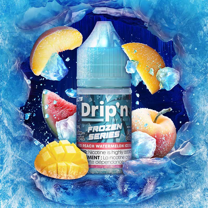 dripn envi e-liquid mango peach watermelon ice blast 20mg *
