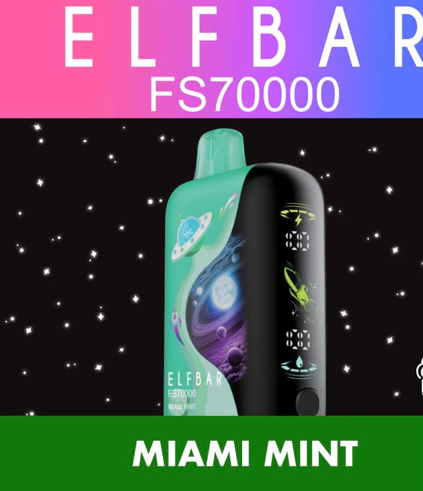 ELFBAR FS 70K Miami Mint (Provincial Tax)