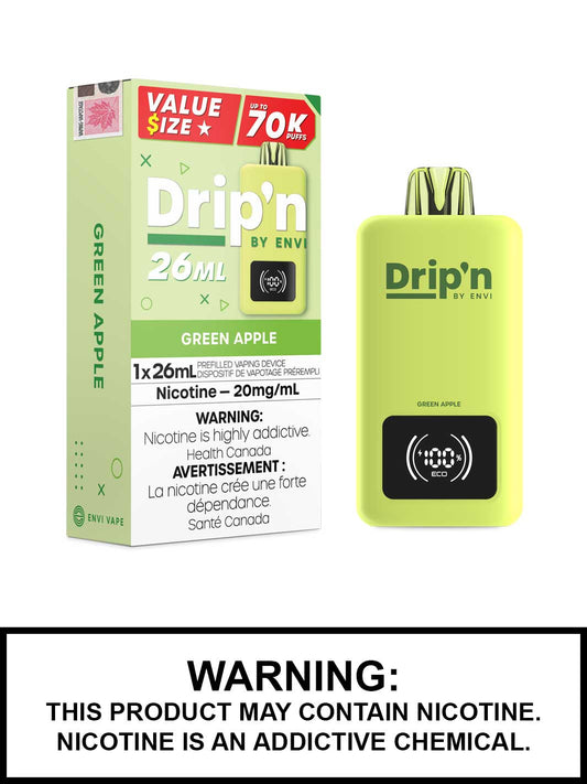 Dripn 70k Green apple (Provincial tax)
