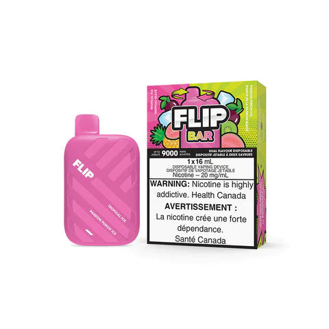 Flip bar 9000 Tropical ice and Passion punch ice