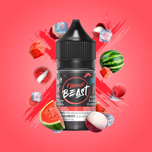 Flavour beast eliquid lit lychee watermelon 10mg *