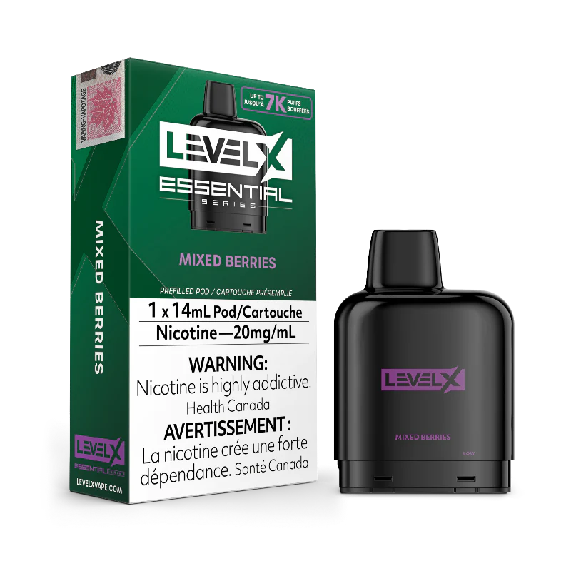 Level X pod essential Mixed Berries
