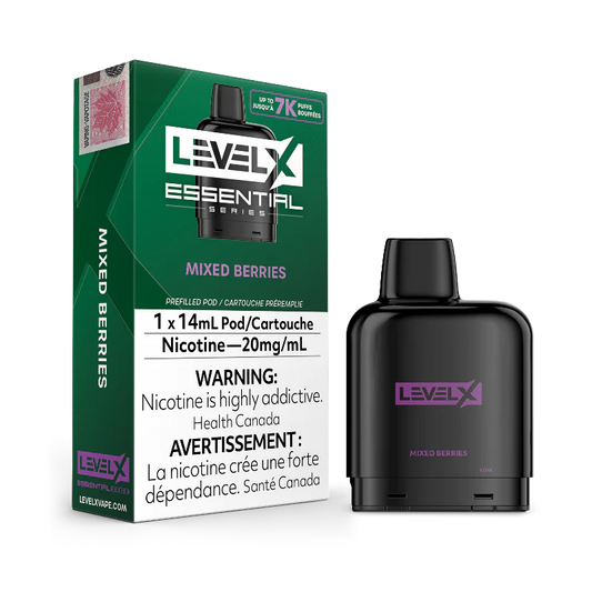 Level X pod essential Mixed Berries