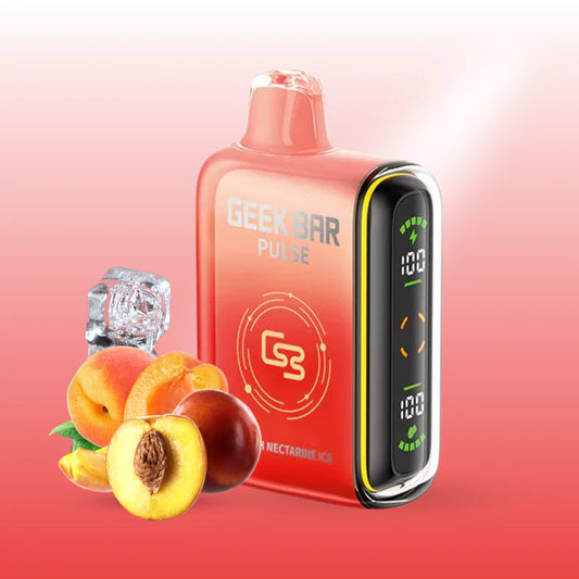 Geek Bar Pulse 9000 Peach Nectarine ice