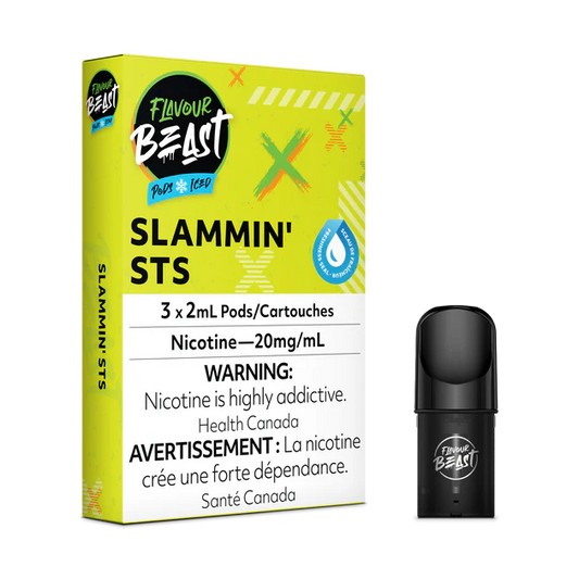 Flavour Beast Pods slammin sts (3x2ml) (provincial tax)