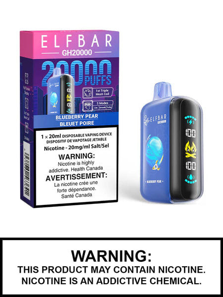 Elfbar GH 20000 Blueberry Pear (Provincial tax)