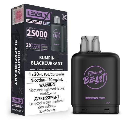 Level X 25000 Bumpin Blackcurrant*