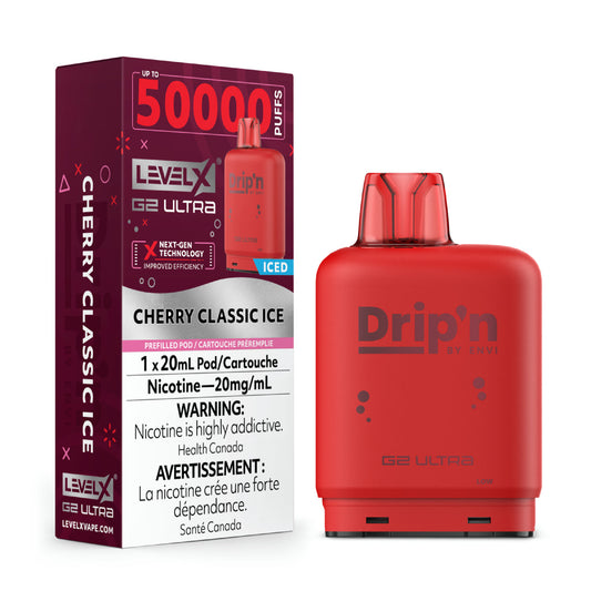 Dripn Level x 50000 cherry classic ice *