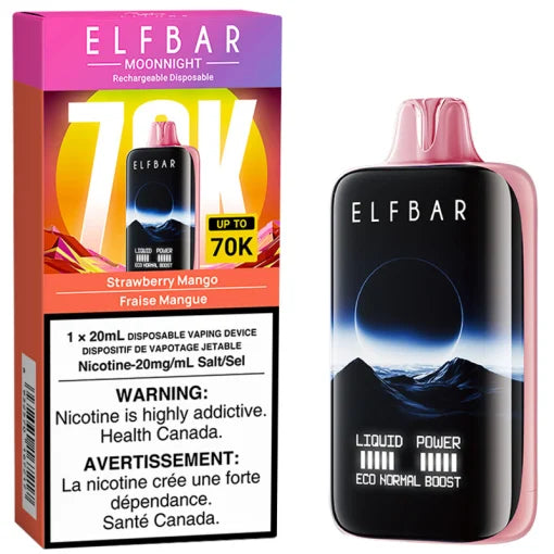 Elfbar 70k strawberry mango ( provincial )