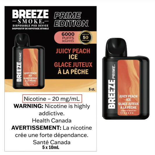 Breeze 6000 juicy peach ice*