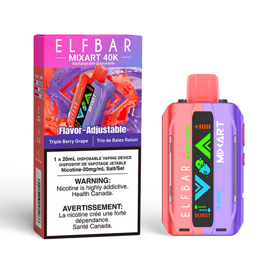 Elfbar 40k Tripple berry grape (provincial tax)