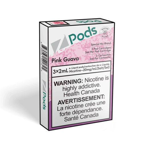 Zpods 2% Pink Guava (Provincial tax)