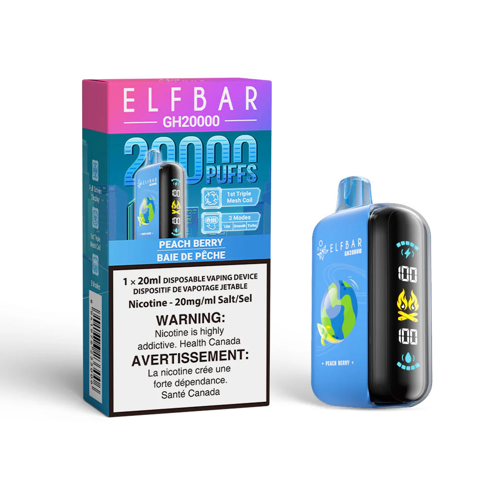 Elfbar GH 20000 peach berry (Provincial tax)