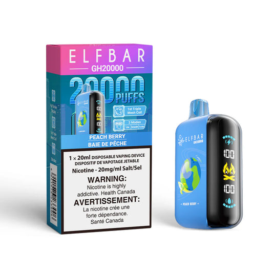 Elfbar GH 20000 peach berry (Provincial tax)