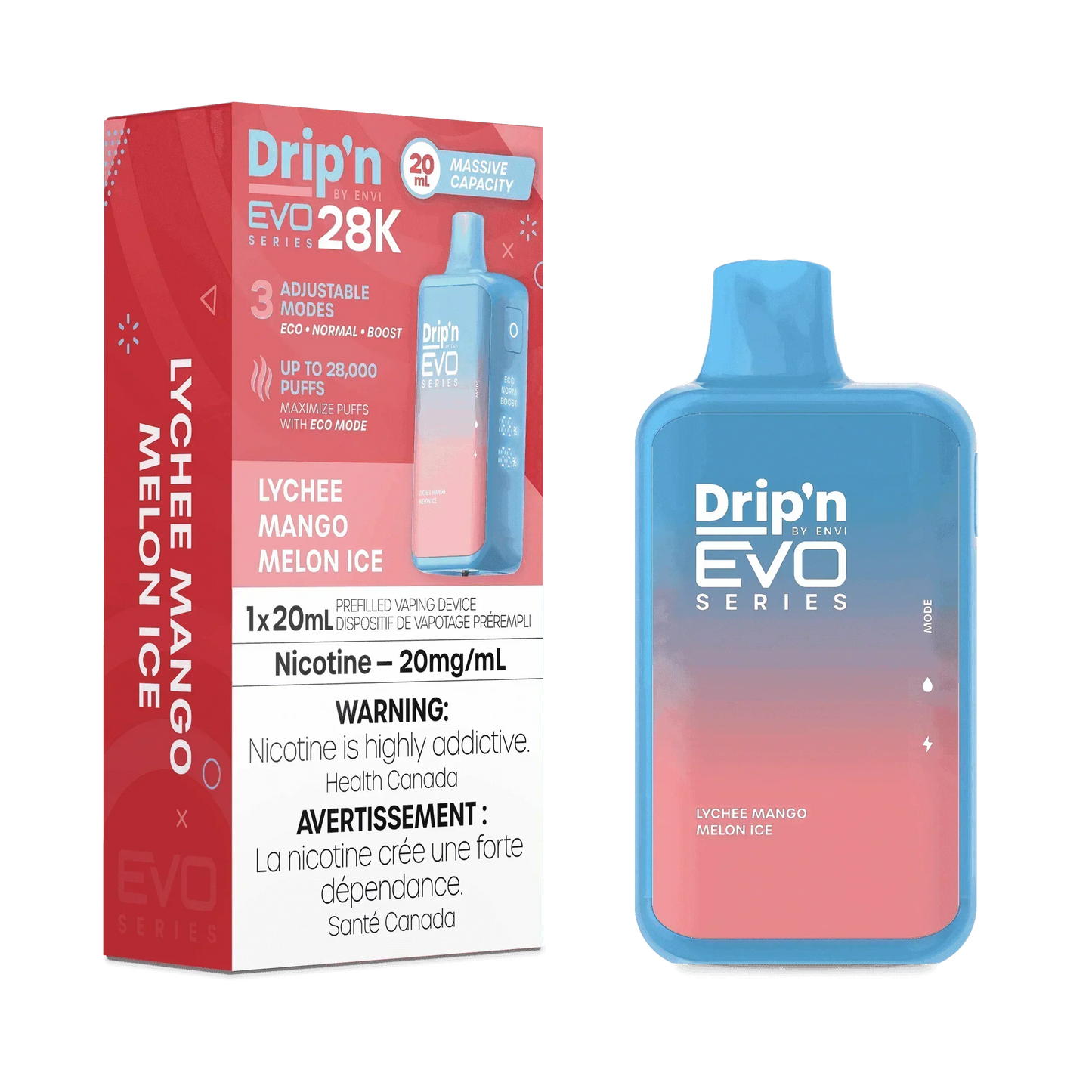 Dripn 28000 lychee mango melon ice *