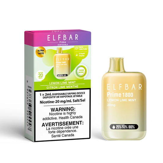 ELFBAR 1800 LEMON LIME MINT*