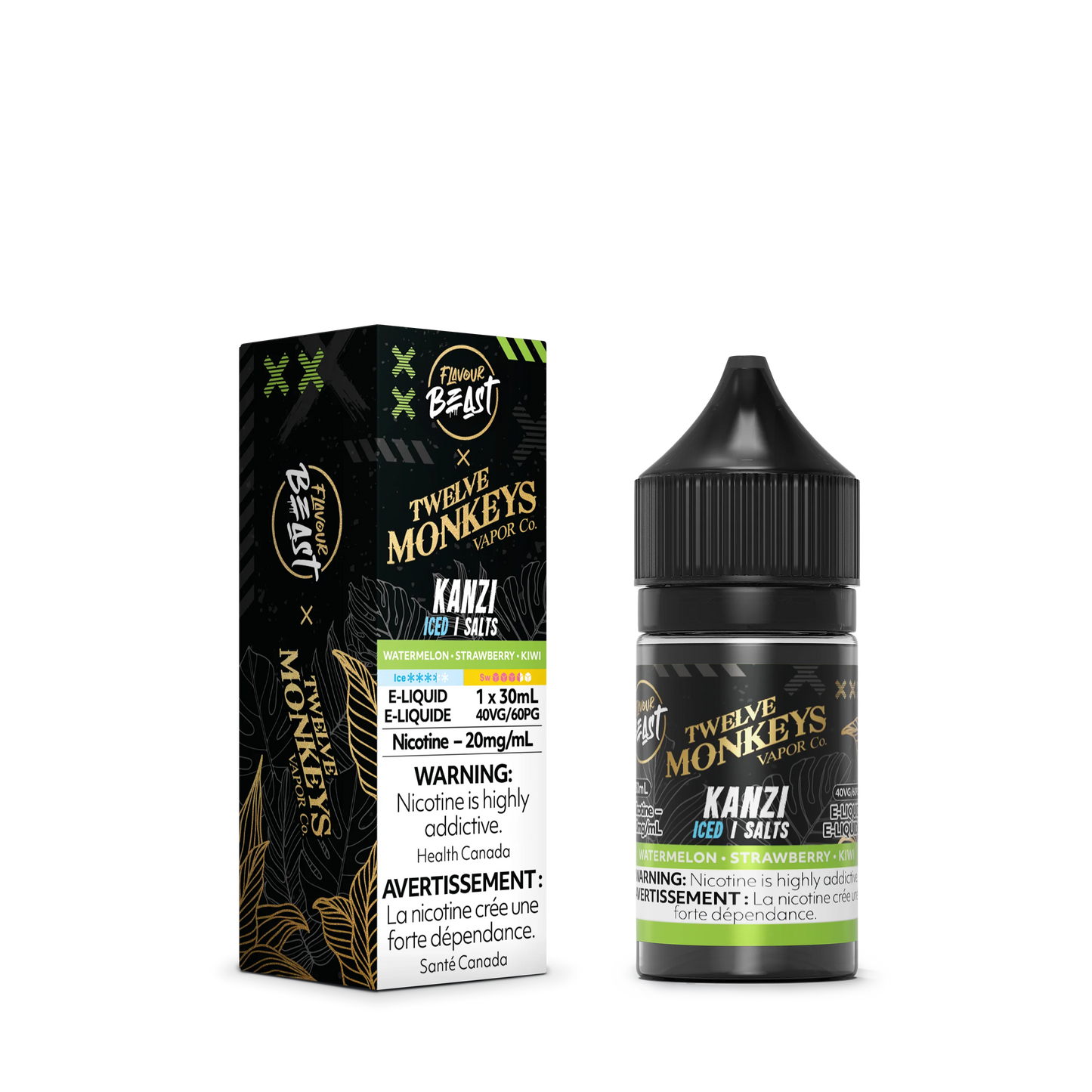 Flavour Beast x Twelve Monkeys eliquid Kanzi Iced 20mg/30ml (Provincial)