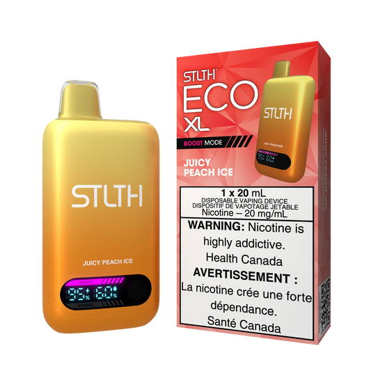 Stlth Eco XL Juicy Peach Ice (provincial tax)