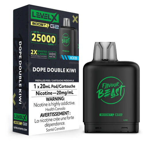 Level x 25000 dope double kiwi*