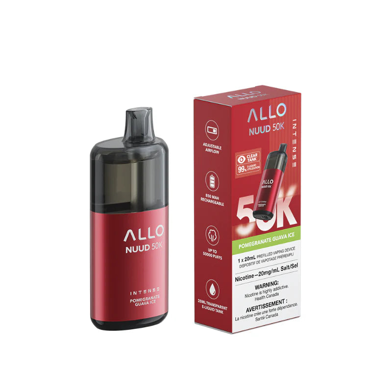 ALLO NUUD 50K POMEGRANATE GUAVA ICE*
