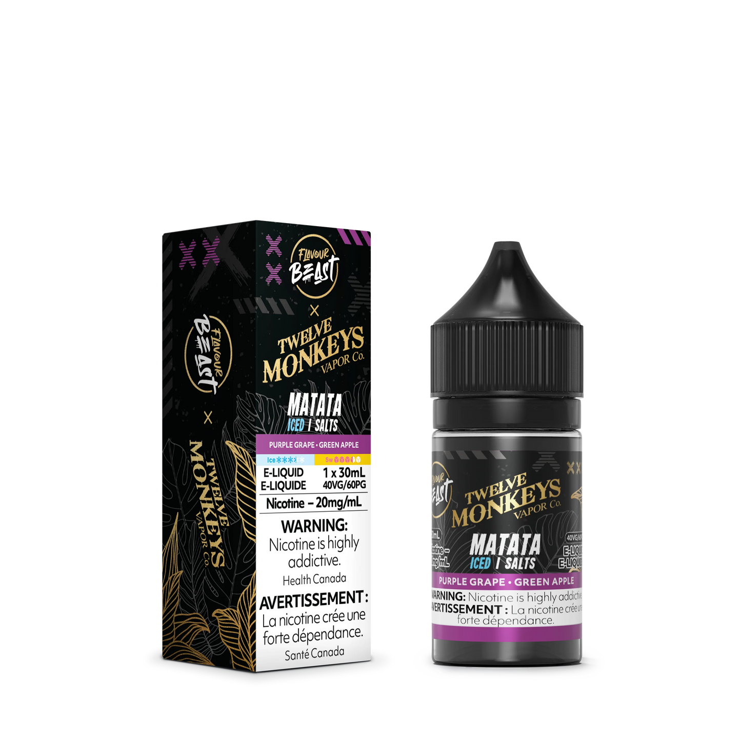 Flavour beast x Twelve monkeys eliquid matata ice 20mg/30ml*