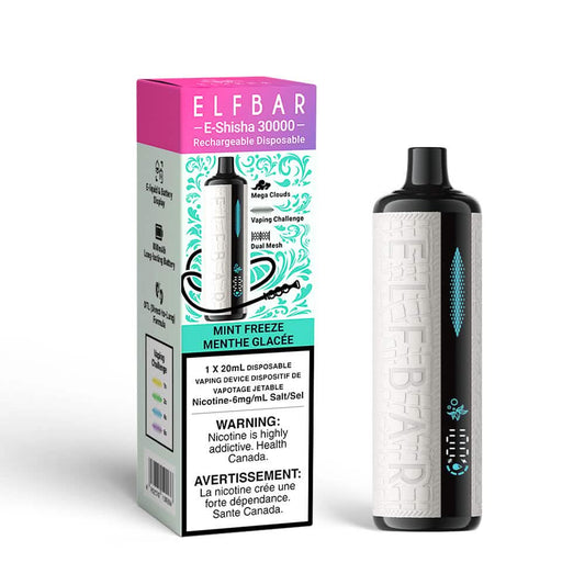 Elfbar E shisha 30000 Mint freeze