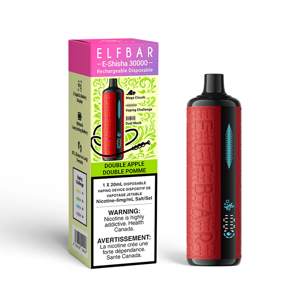 Elfbar E shisha 30000 Double apple