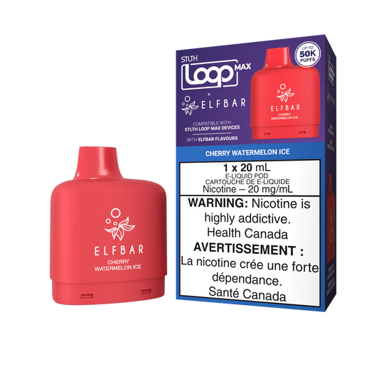 Stlth Loop max X Elfbar 50k cherry watermelon ice (Provincial)