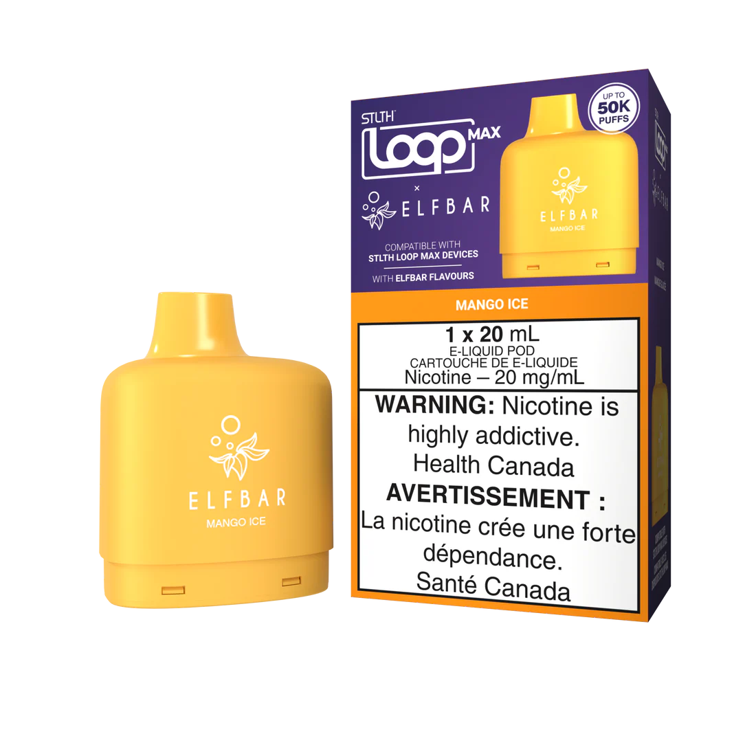 Stlth Loop max X Elfbar 50k mango ice (Provincial)