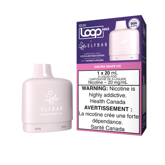 Stlth Loop max X Elfbar 50k Sakura grape ice (Provincial)