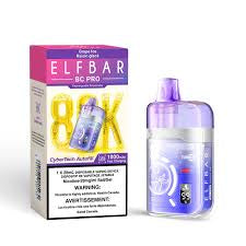 Elfbar BC pro 80k grape ice (Provincial Tax)
