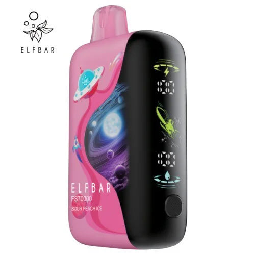 Elfbar FS 70k sour peach ice (Provincial Tax)