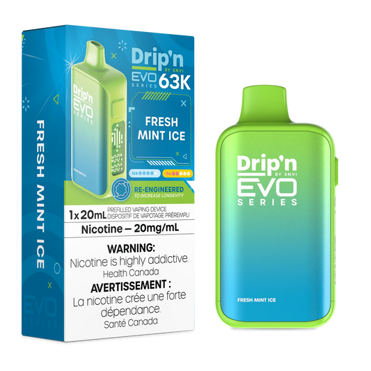 Dripn 63k fresh mint ice (provincial tax)