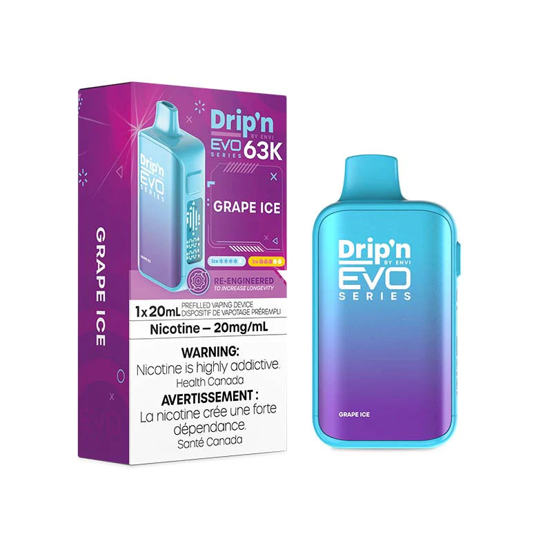 Dripn 63k grape ice (provincial tax)