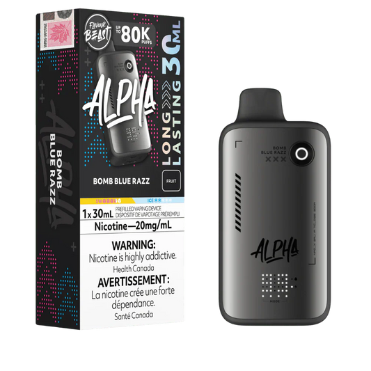 Flavour Beast 80k Bomb Blue Razz (Provincial Tax)
